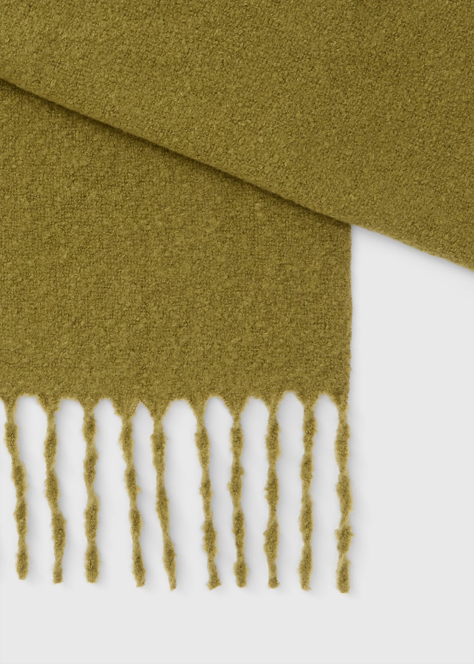 Green Mid Length Scarf