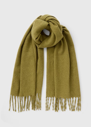 Green Mid Length Scarf