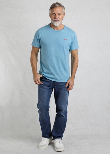 Weird Fish Blue Fished Branded T-Shirt