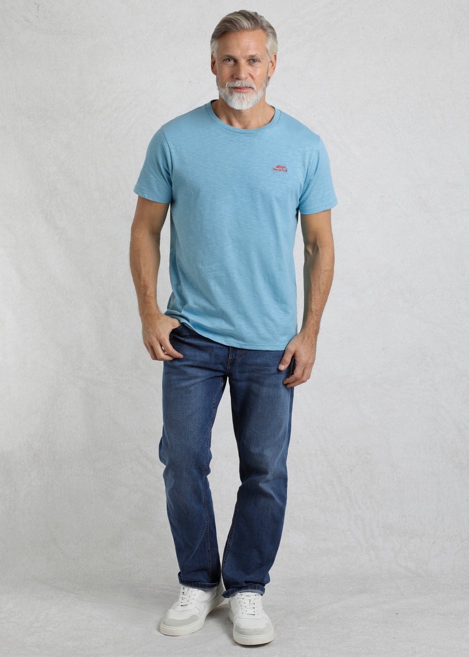 Weird Fish Blue Fished Branded T-Shirt