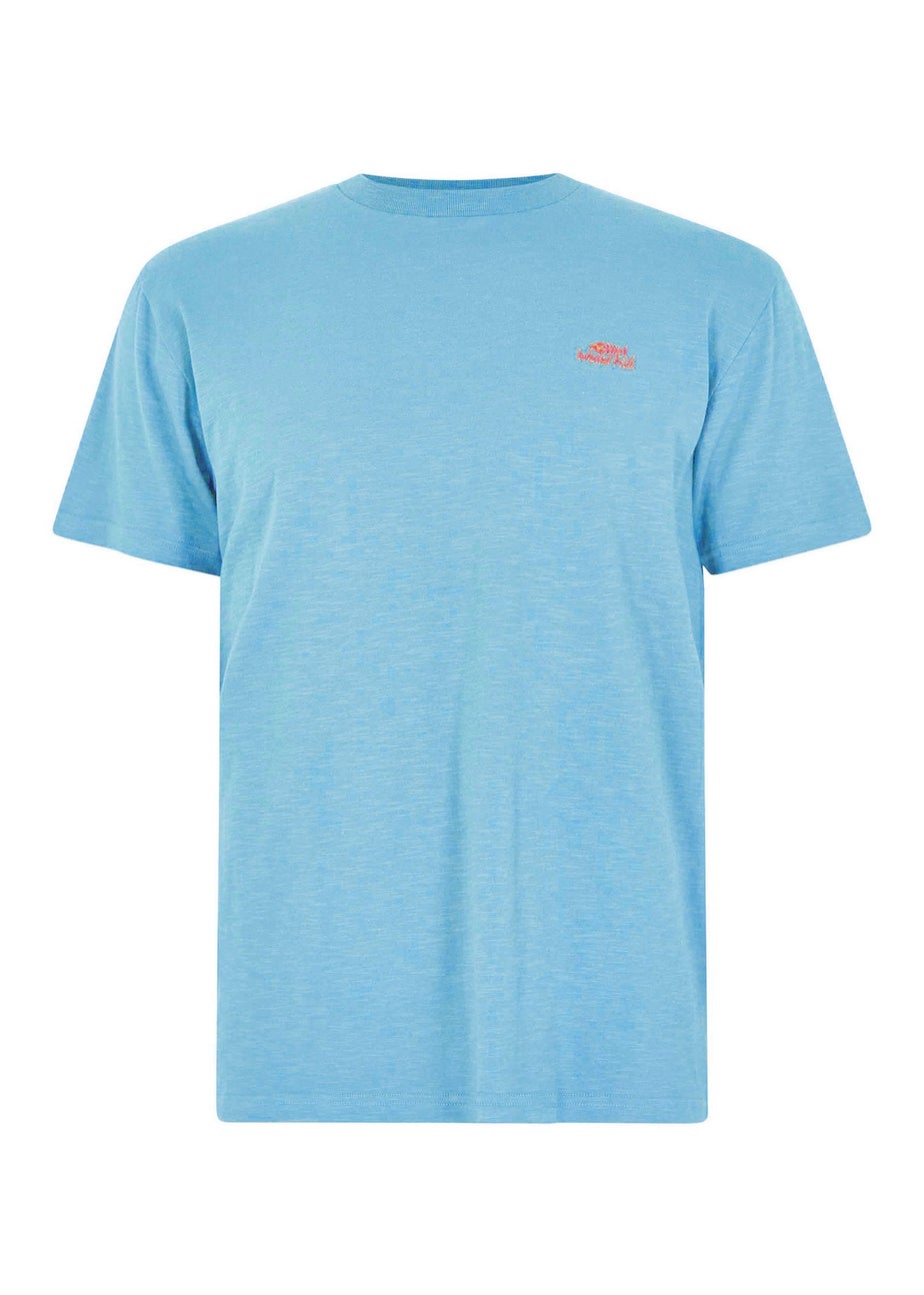Weird Fish Blue Fished Branded T-Shirt