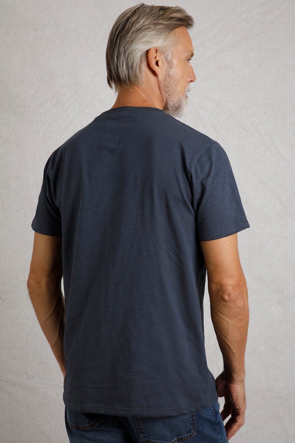 Weird Fish Navy Fished Branded T-Shirt