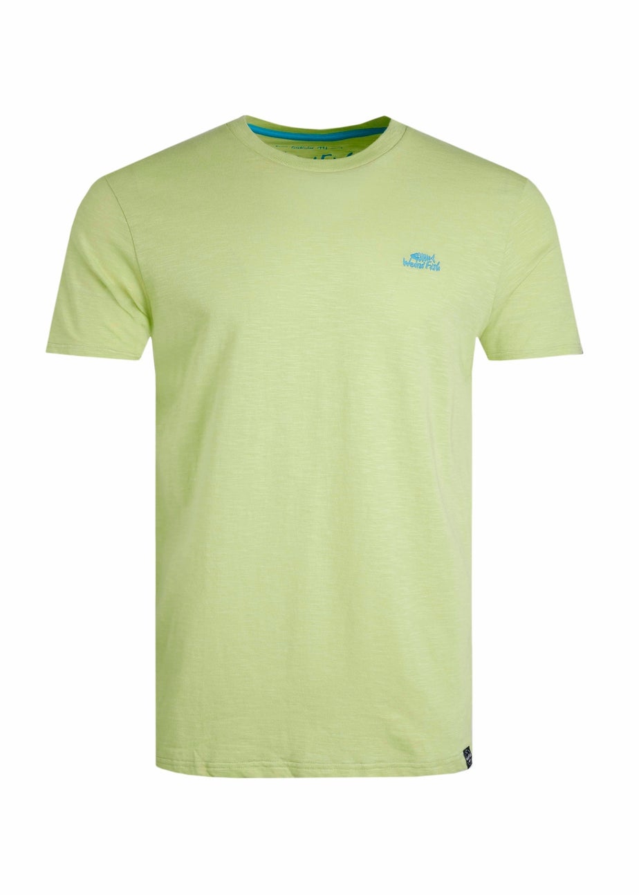 Weird Fish Green Fished Branded T-Shirt
