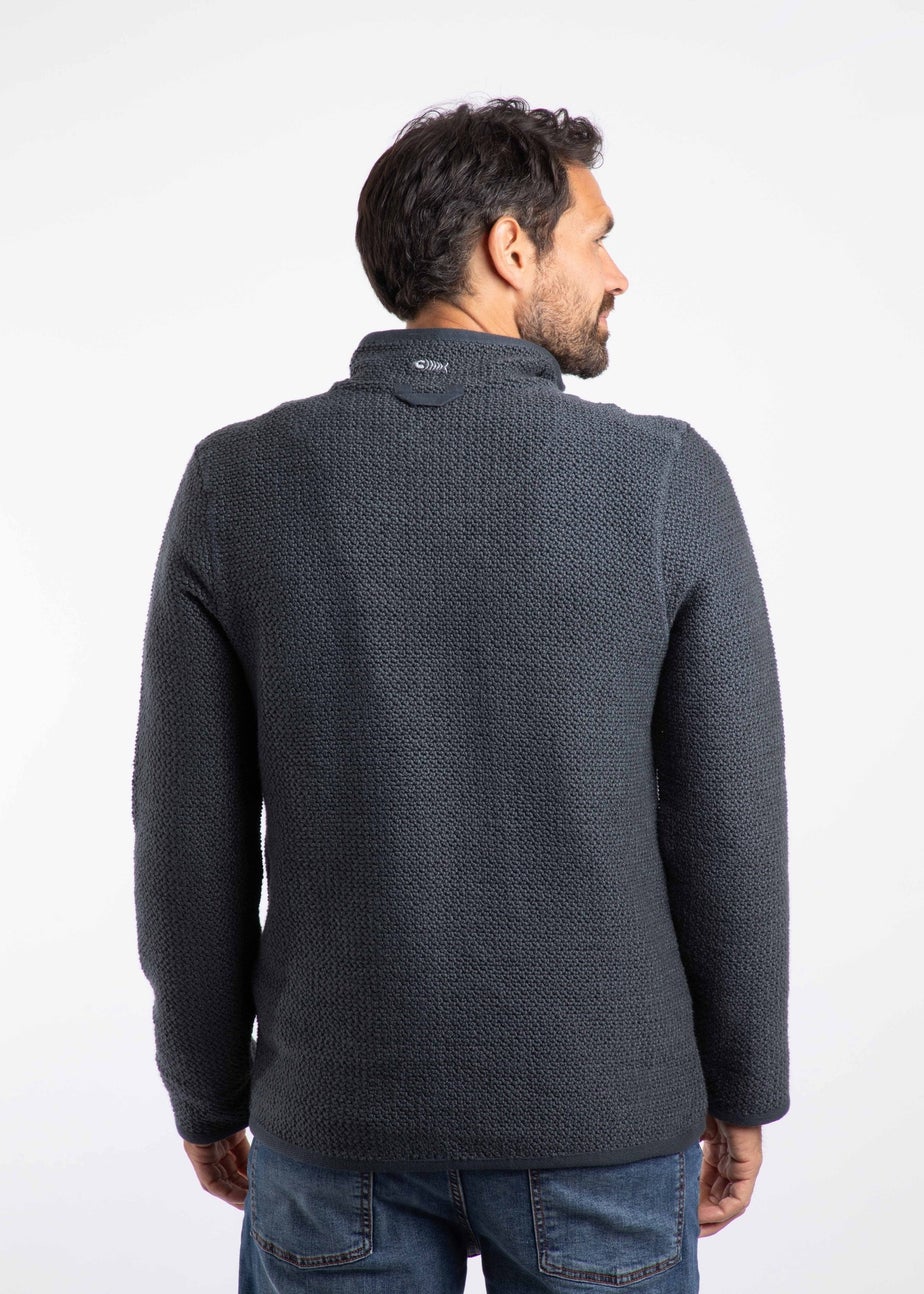 Weird Fish Navy Transom Full Zip Macaroni