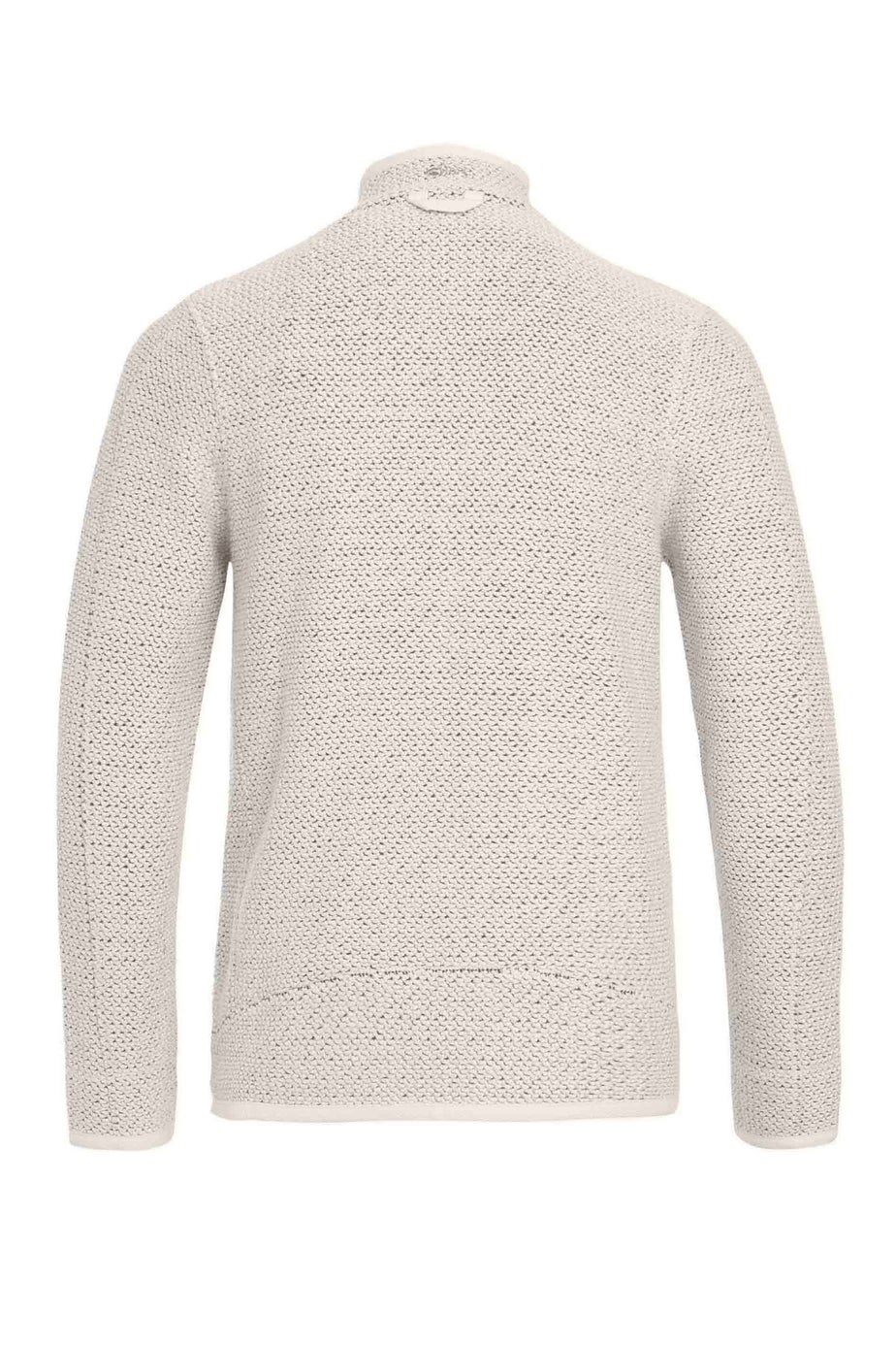 Weird Fish Cream Transom Full Zip Macaroni