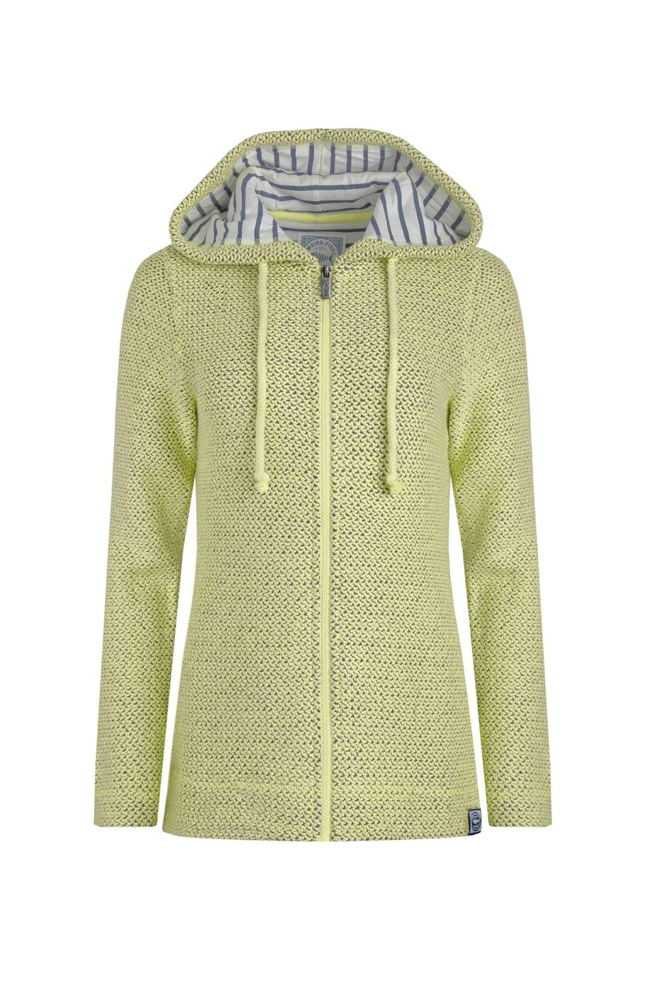Weird Fish Green Chicoa Full Zip Macaroni Hoodie