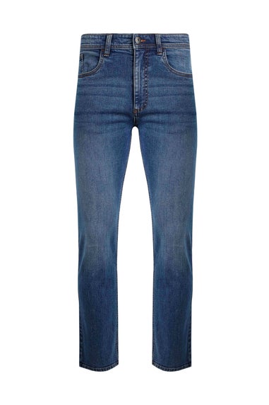 Weird Fish Denim Blue Eddie Straight Leg Denim Jeans