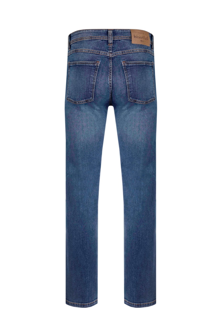 Weird Fish Indigo Eddie Straight Leg Denim Jeans