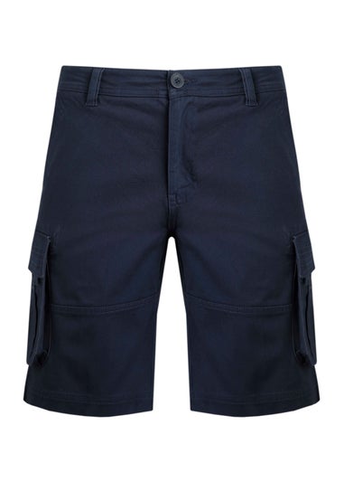 Weird Fish Navy Rigney Cargo Shorts