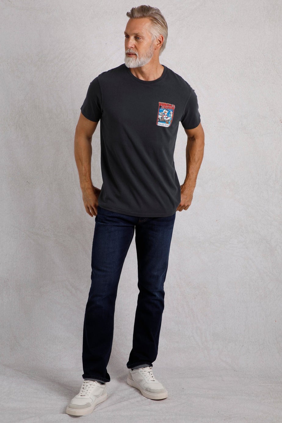 Weird Fish Navy Quack to the Future RSPB Collaboration Artist T-Shirt