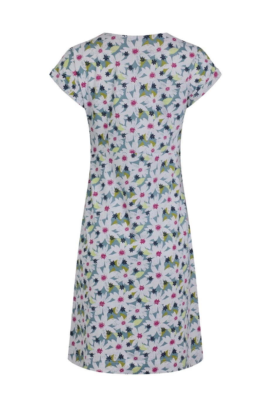 Weird Fish Blue Tallahassee Jersey Dress