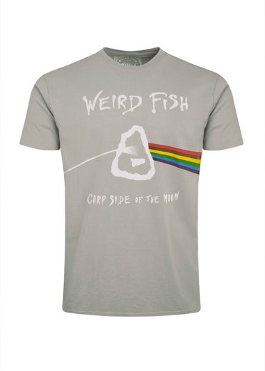 Weird Fish Grey Carp Side Front Print Artist T-Shirt