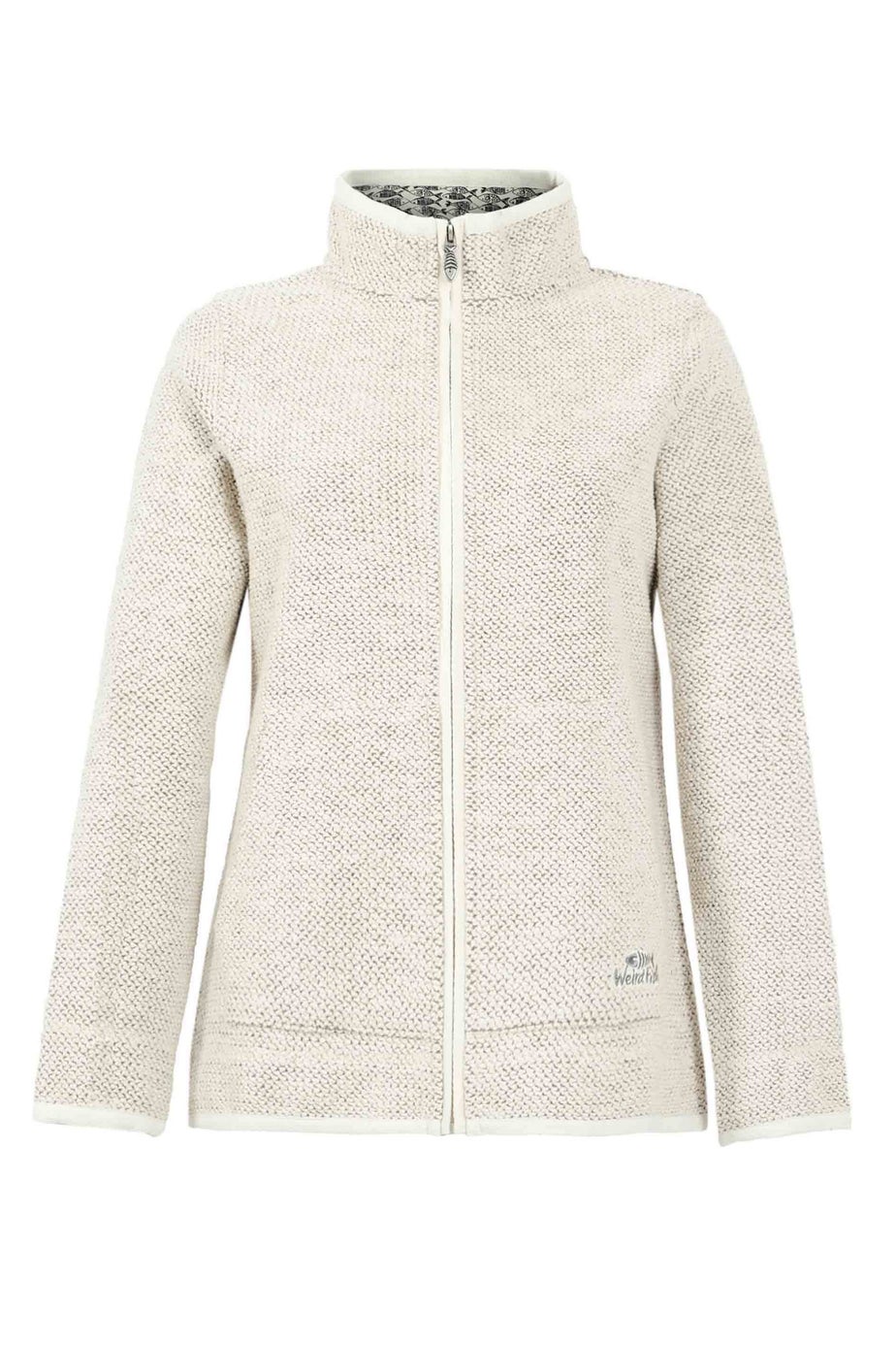 Weird Fish Cream Sontee Full Zip Macaroni