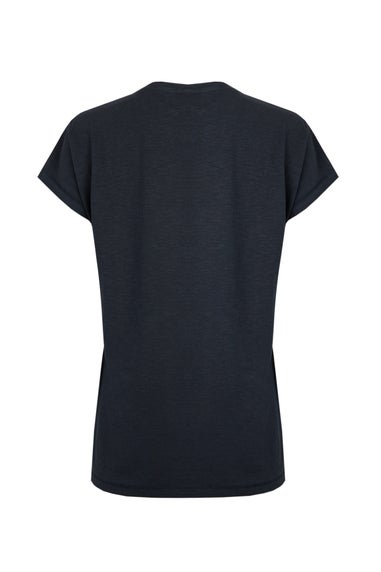 Weird Fish Navy Walkies Slub T-Shirt