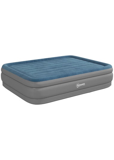 Outsunny King Inflatable Mattress with Electric Pump