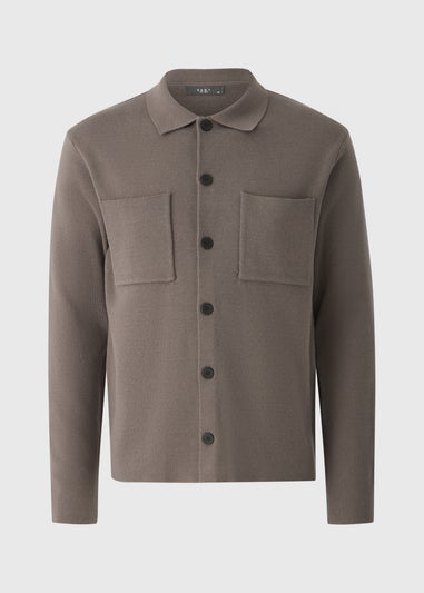 Stone Button Up Cardigan