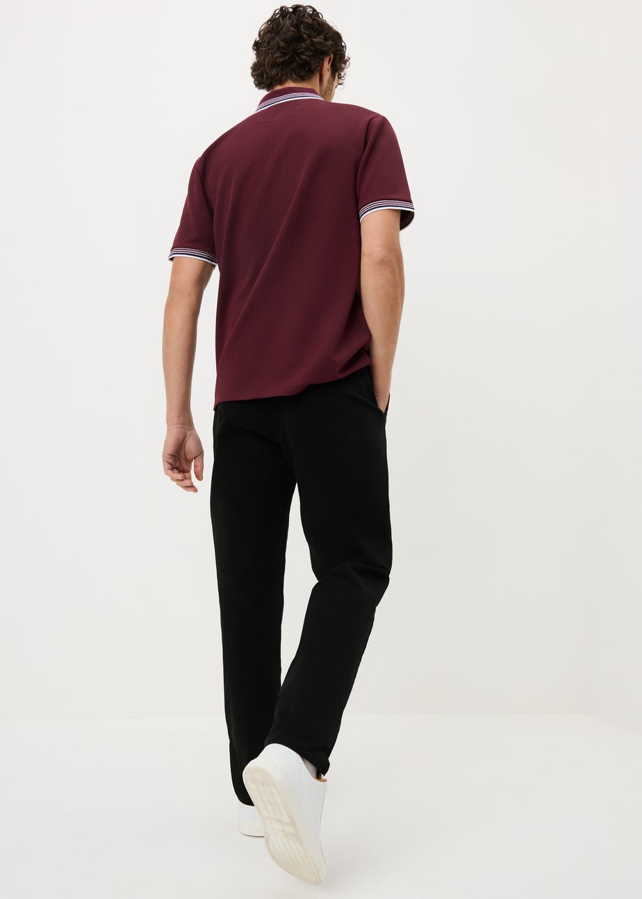 Black Flex Chinos
