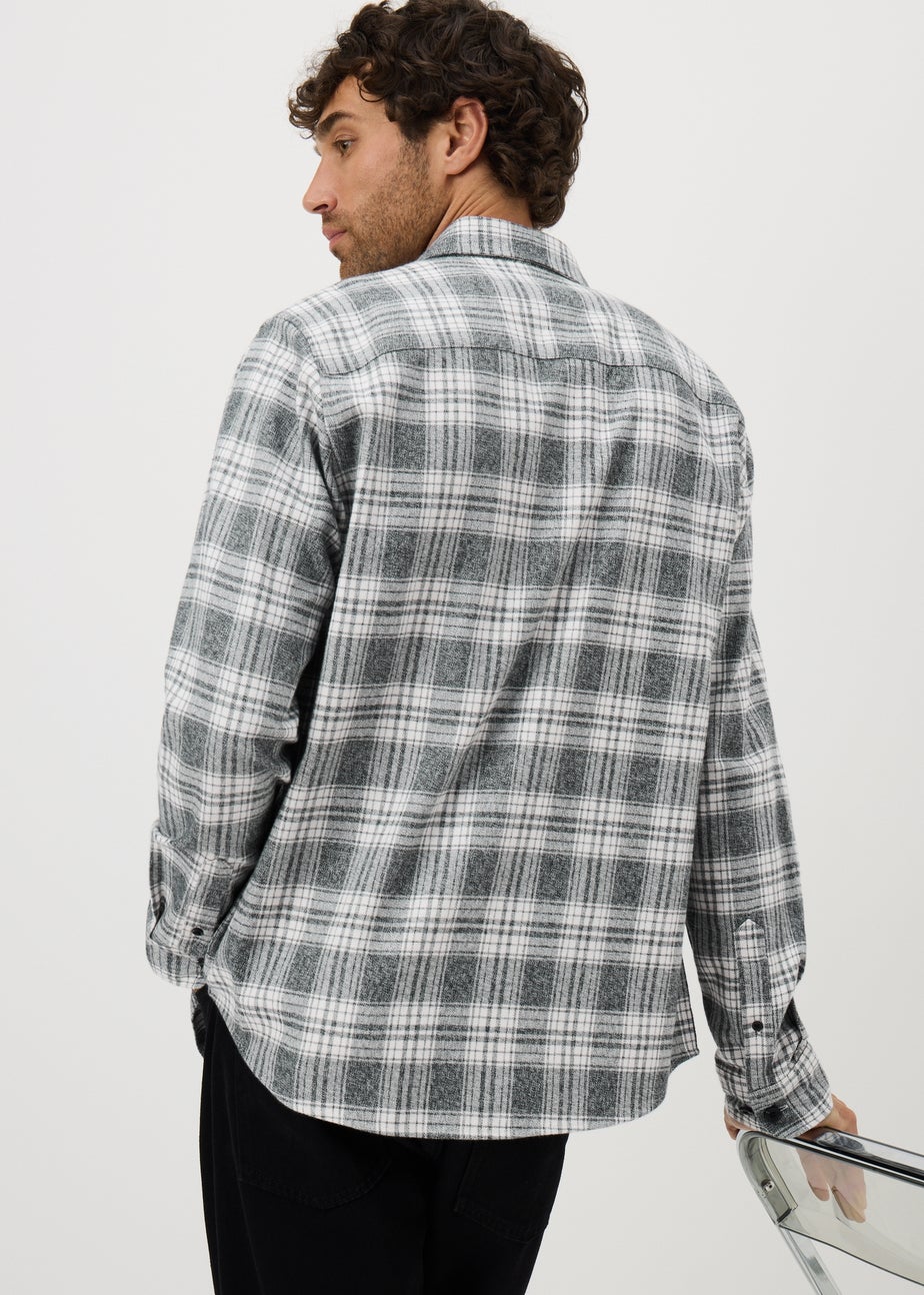 Grey Long Sleeve Grindle Check Shirt