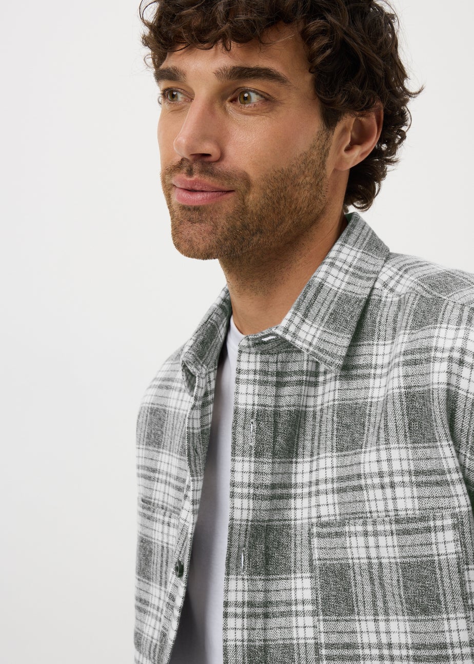 Grey Long Sleeve Grindle Check Shirt