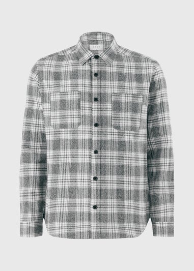 Grey Long Sleeve Grindle Check Shirt