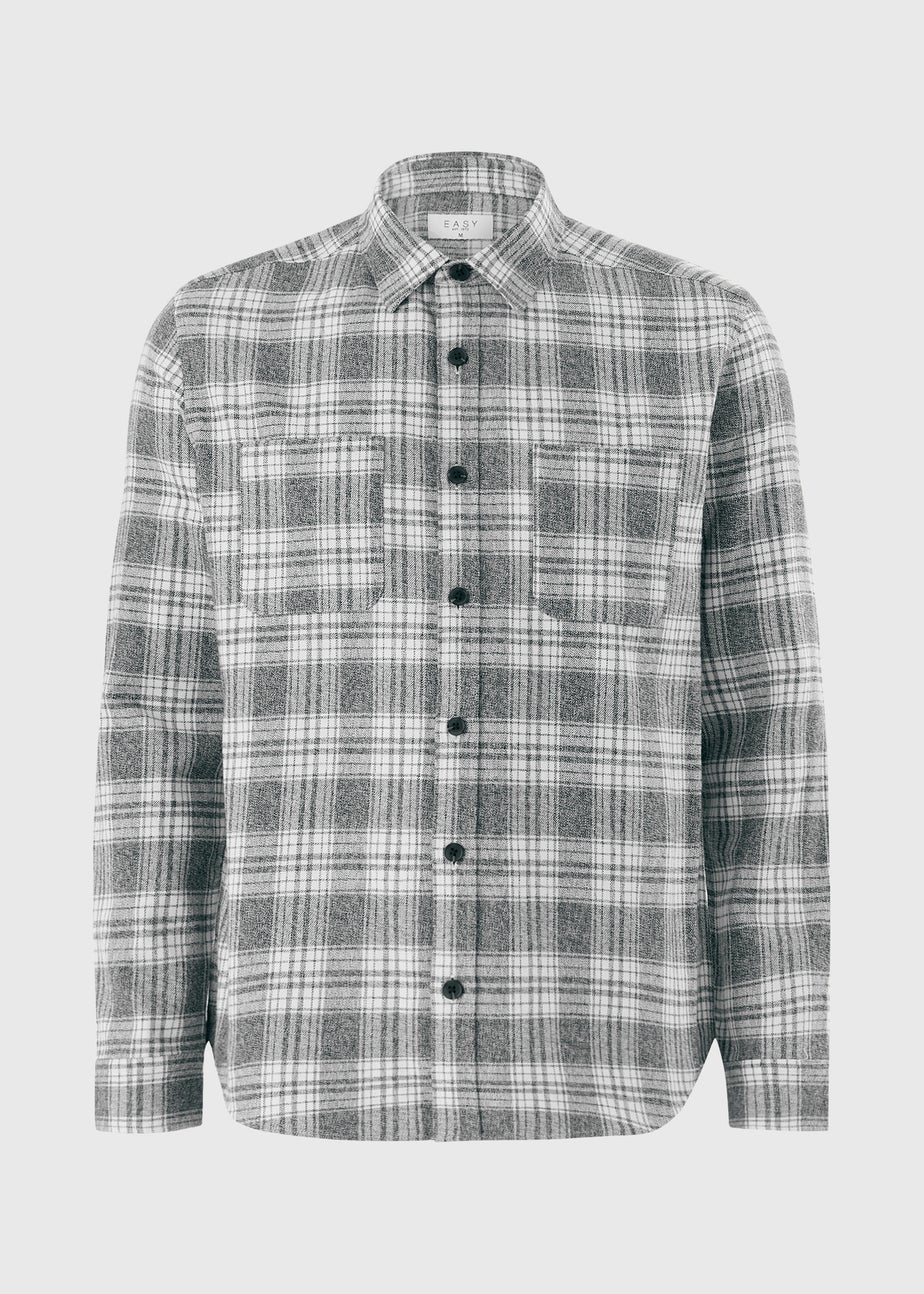 Grey Long Sleeve Grindle Check Shirt