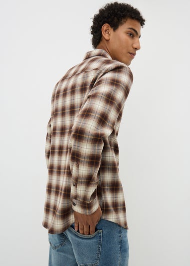 Brown Check Grindle Shirt