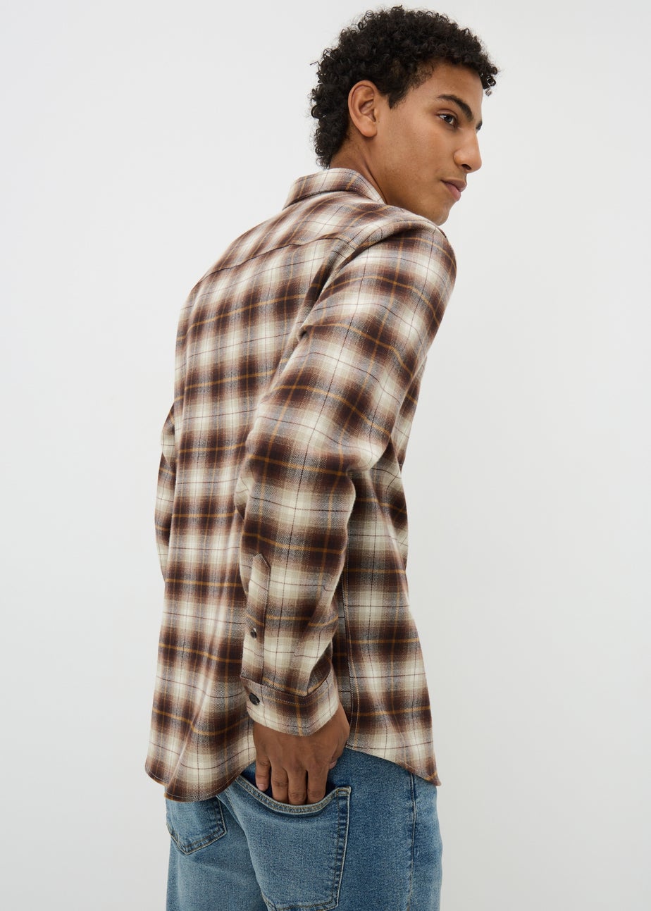 Brown Check Grindle Shirt