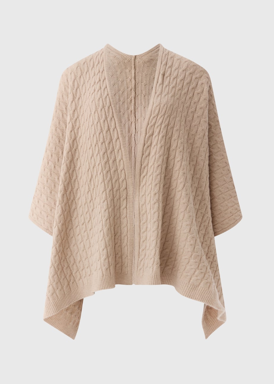 Stone Baby Cable Shawl