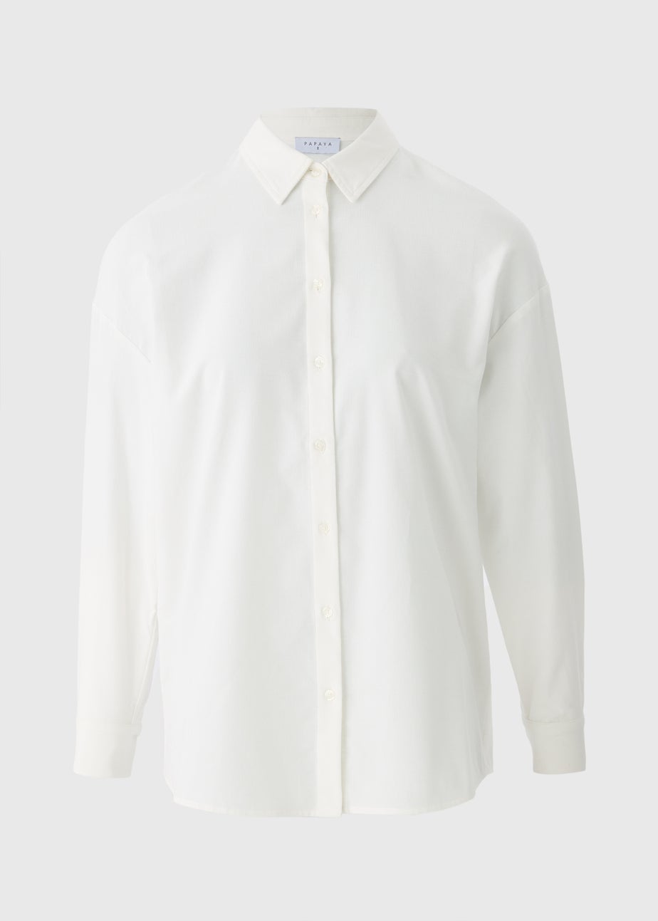 White Cord Shirt