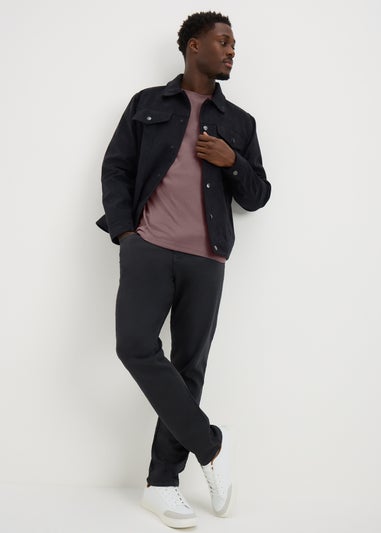 Mauve Liquid Cotton T-Shirt