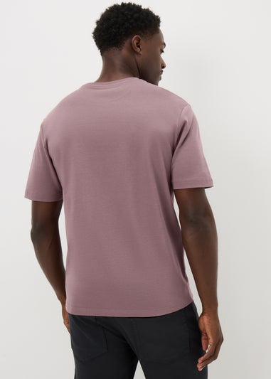 Mauve Liquid Cotton T-Shirt