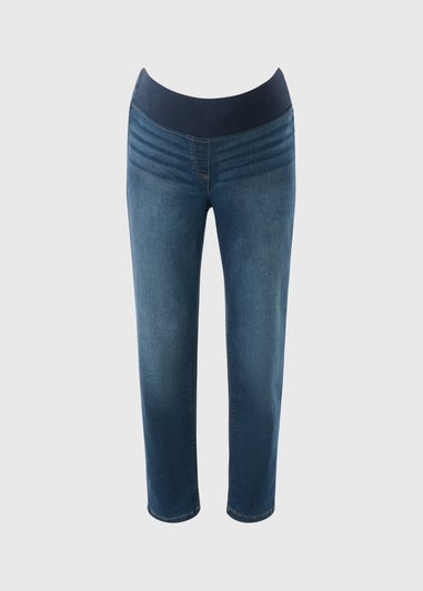 Darkwash Under The Bump Slim Fit Jeans