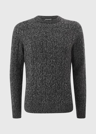 Black Mono Cable Jumper