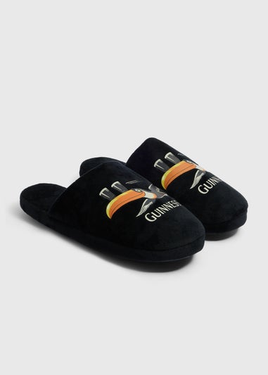 Guinness Black Mule Slippers