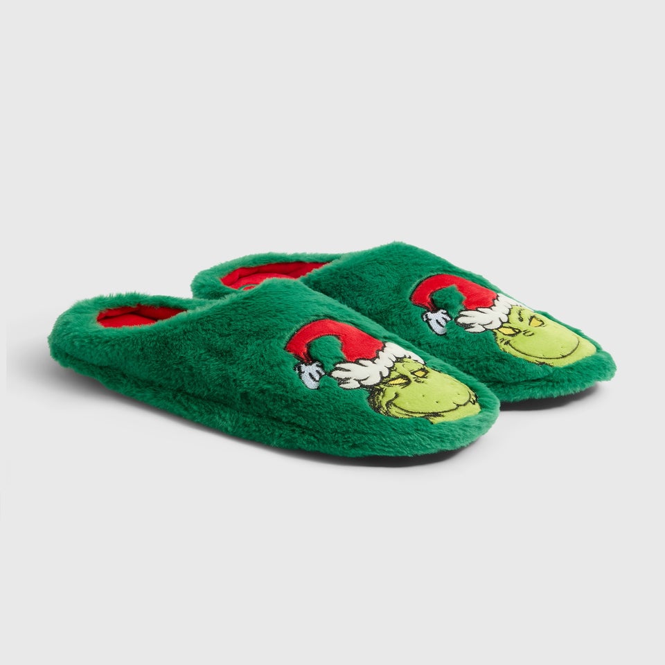 Grinch Green Slippers