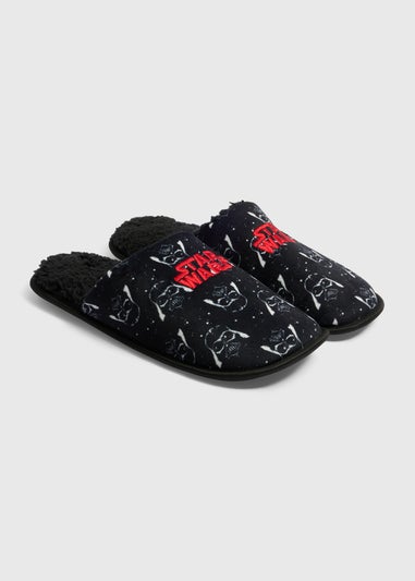 Star Wars Black Darth Vader Slippers
