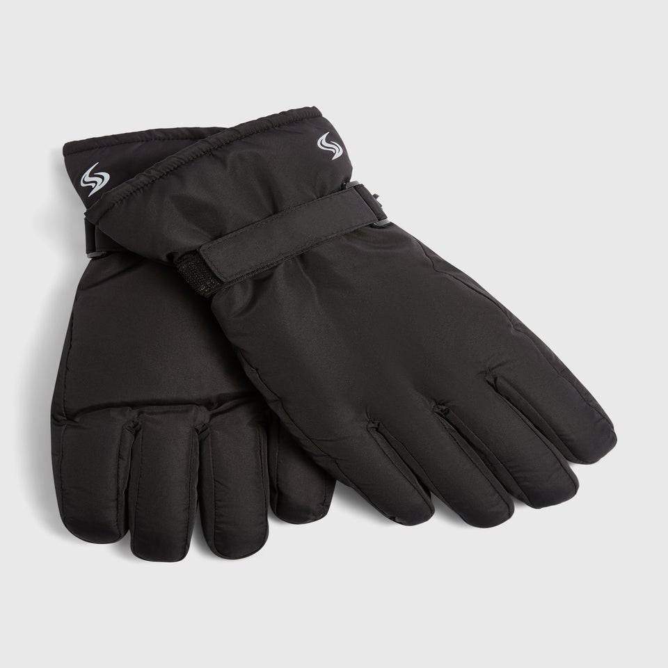 Souluxe Black Ski Gloves