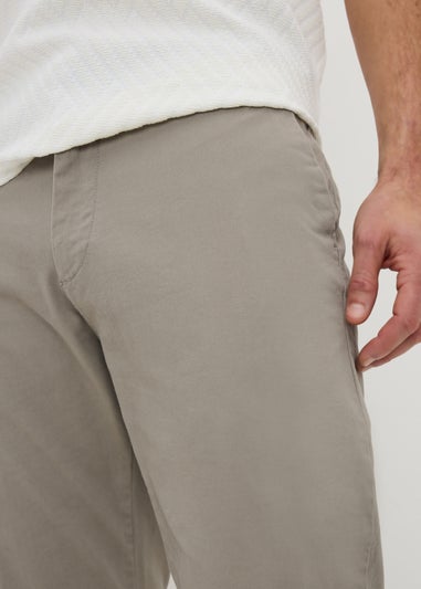 Mushroom Slim Fit Chinos