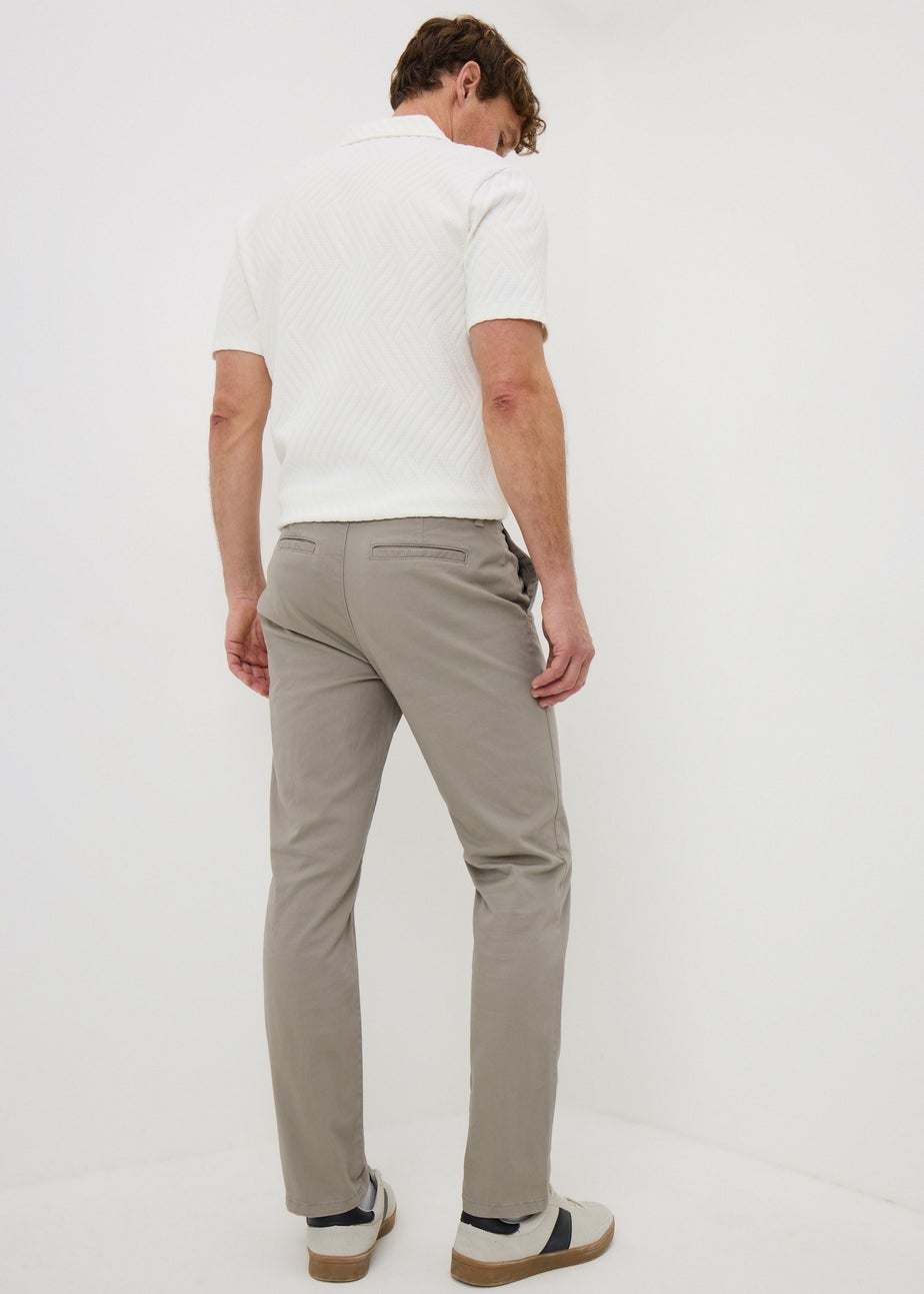 Mushroom Slim Fit Chinos
