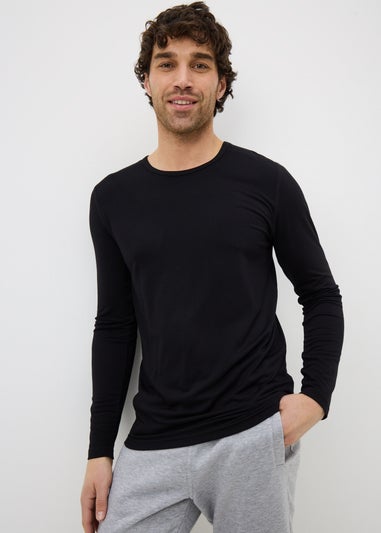 Black Light Thermal Long Sleeve Top