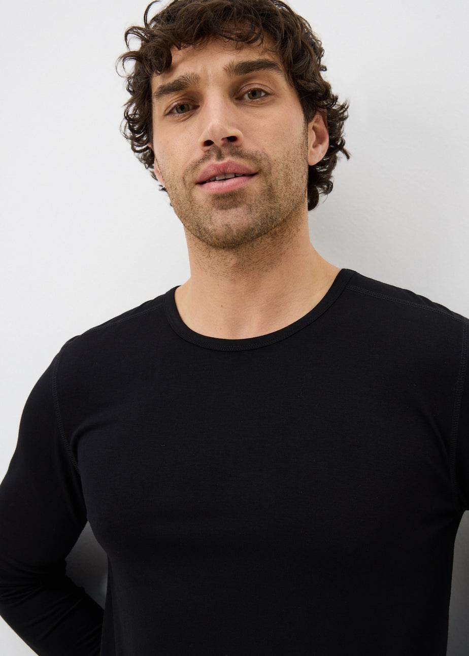 Black Light Thermal Long Sleeve Top