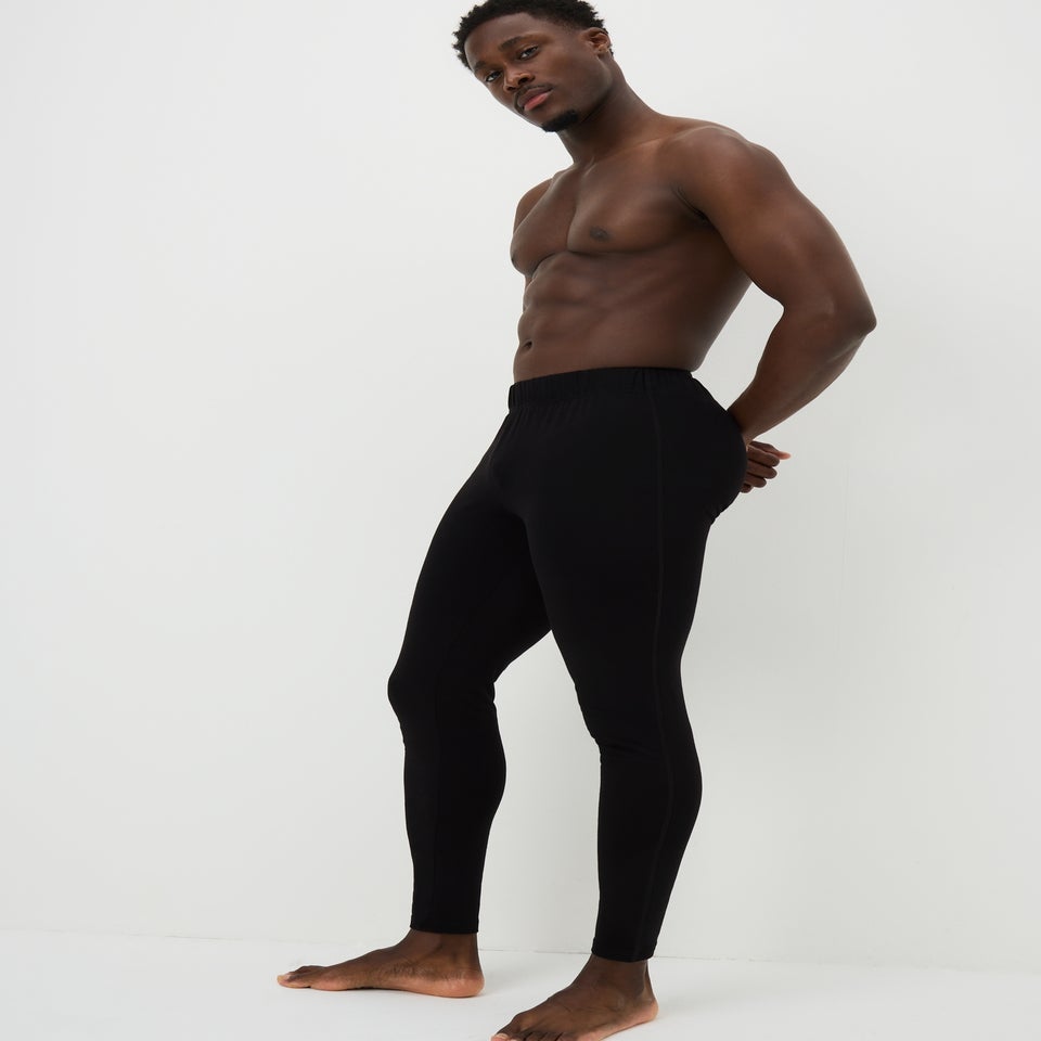 Black Base Layer Long Pants