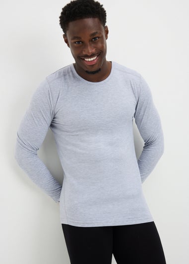 Grey Base Layer Top