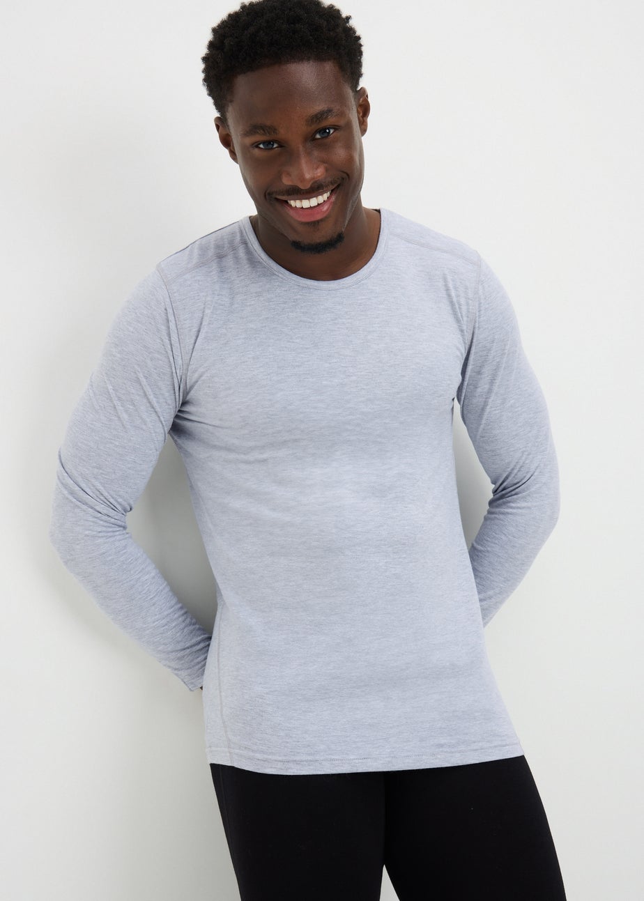 Grey Base Layer Top