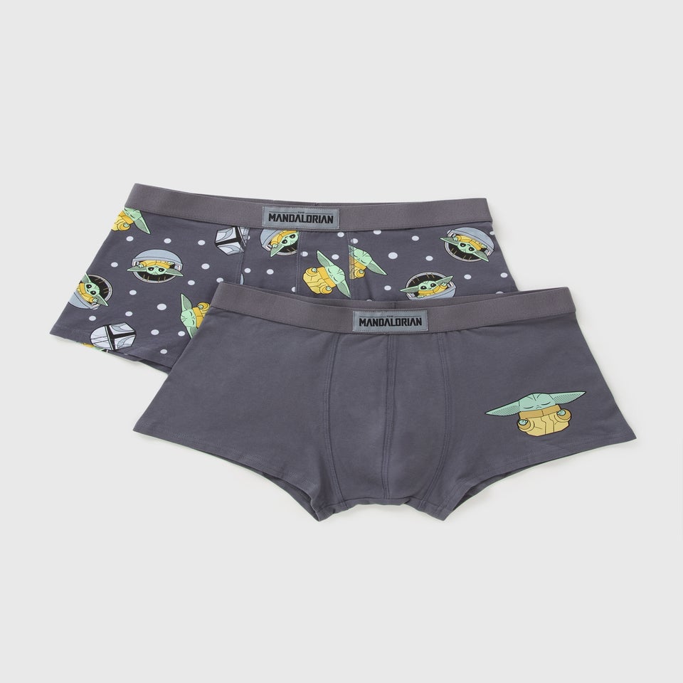 Mandalorian Grey 2 Pack Boxers