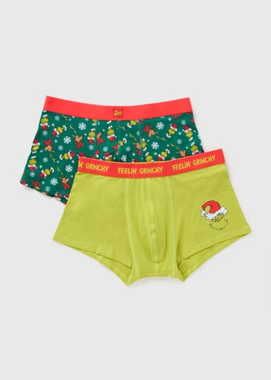 The Grinch 2 Pack Boxers