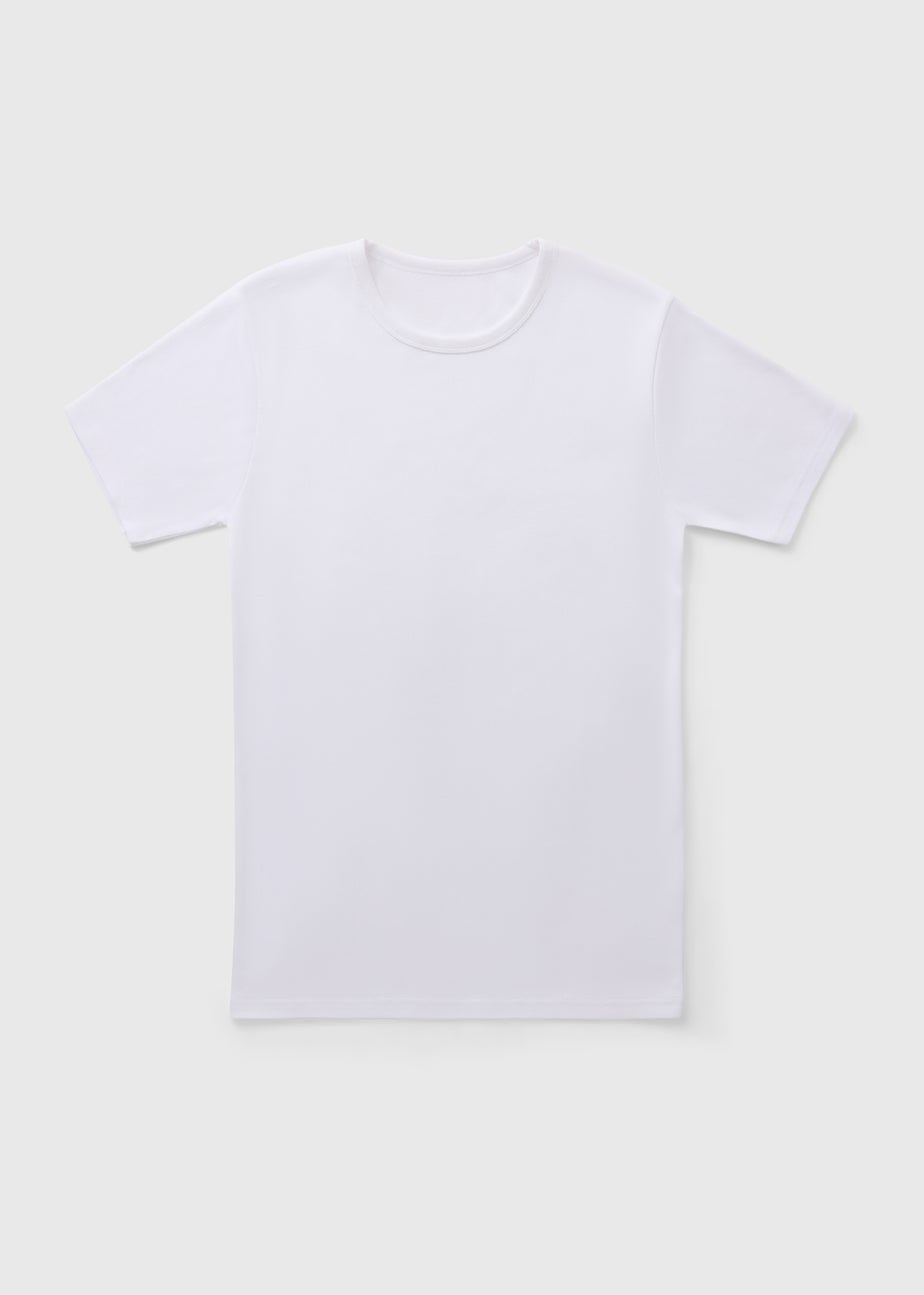 White Thermal Short Sleeve T-Shirt