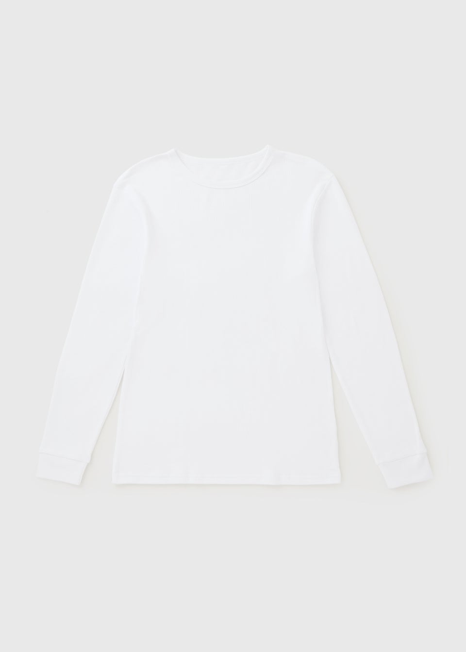 White Medium Thermal Long Sleeve Top
