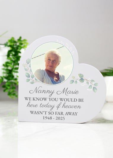 Personalised Memento Company Wedding Memory Table Heart Ornament