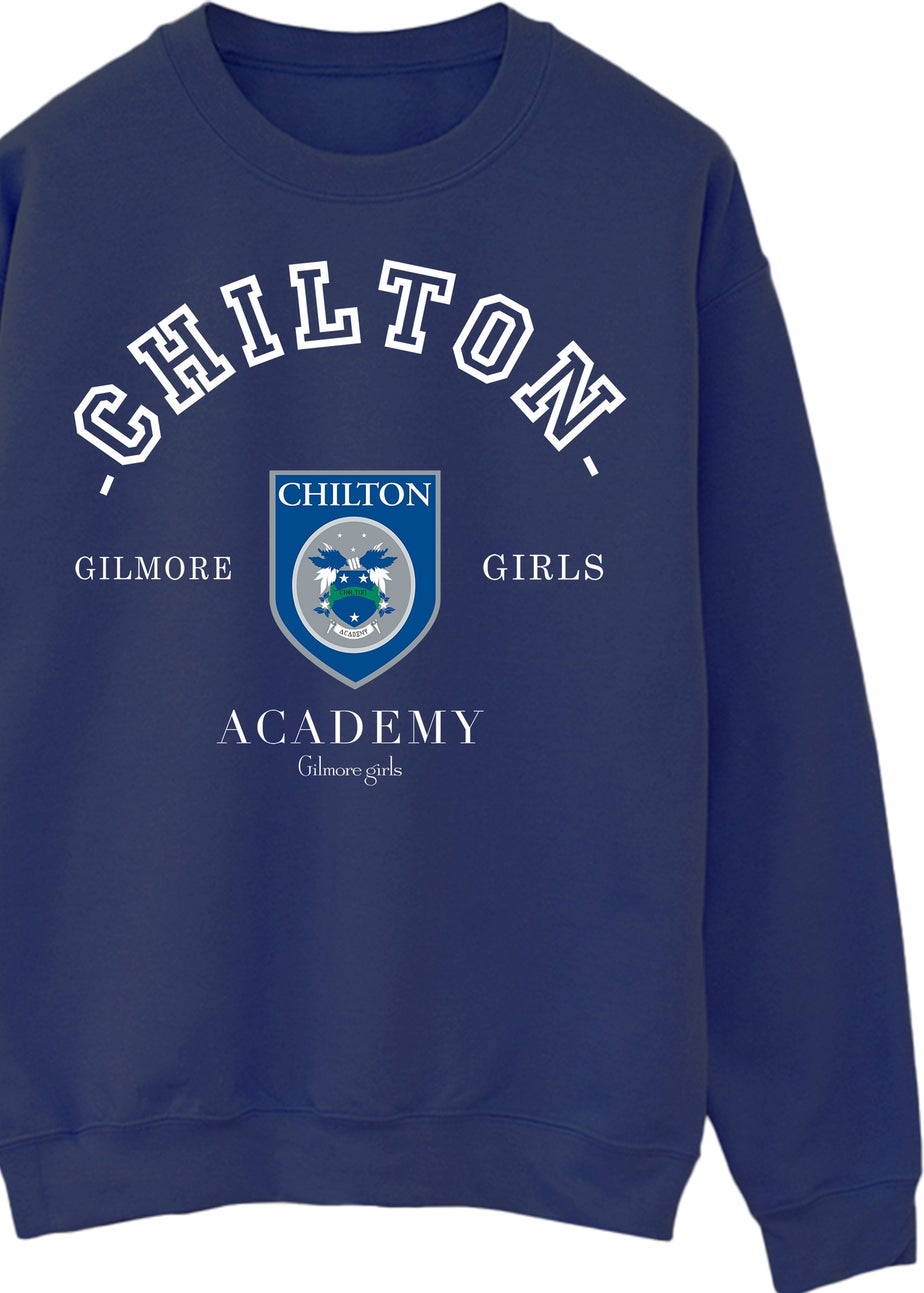 Gilmore Girls Chilton Collegiate Navy Graphic Sweatshirt